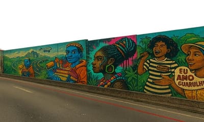 Projeto Grafite: Via Dutra vira galeria a céu aberto em Guarulhos com arte urbana e apoio da Prefeitura — 65