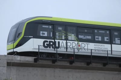 Mobilidade Rápida no GRU Airport: Aeromóvel avança nos testes e inicia operação com dois trens simultâneos — 2