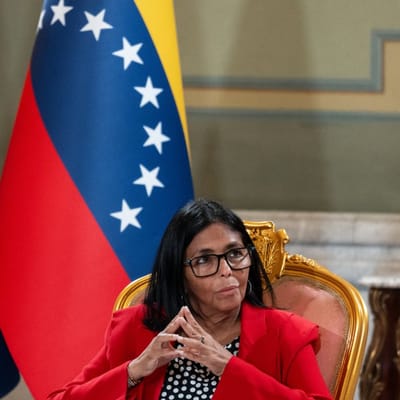 delcy rodriguez venezuela s president struggles to uphold trump s narrative of s 1782232324264 — 52