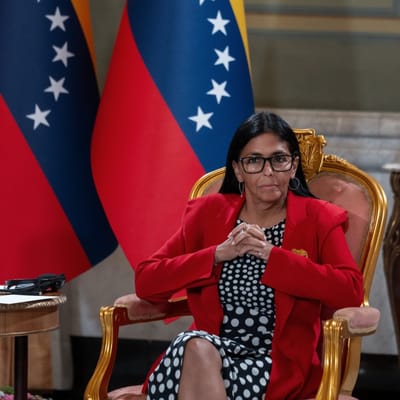 delcy rodriguez venezuela s president is accused of politicizing earthquake reli 1782682270947 — 57