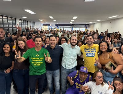 Campanha do Deputado Federal Márcio Alvino ganhou destaque em Guarulhos com apoio do Ex. Presidente da Câmara Municipal de Guarulhos TICIANO vereador mais votado em reeleição na história da cidade. — campanha do deputado federal marcio