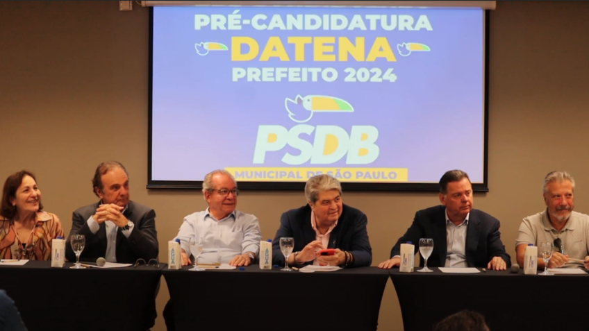 Datena é Oficializado Candidato do PSDB à Prefeitura de São Paulo em 2024