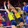 A seleção brasileira feminina de vôlei conquistou mais uma vitória nas Olimpíadas de Paris 2024. Em partida válida pela segunda rodada do Grupo B, o Brasil dominou o Japão e venceu por 3 sets a 0, com parciais de 25/20, 25/17 e 25/18.