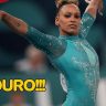 Rebeca Andrade faz história e conquista o ouro no solo em Paris 2024