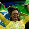 Rebeca Andrade (ginástica artística): A brasileira brilhou mais uma vez, conquistando o ouro no salto e a prata no individual geral. Sua alegria contagiante e seu talento inegável a consolidaram como uma das maiores ginastas da história.