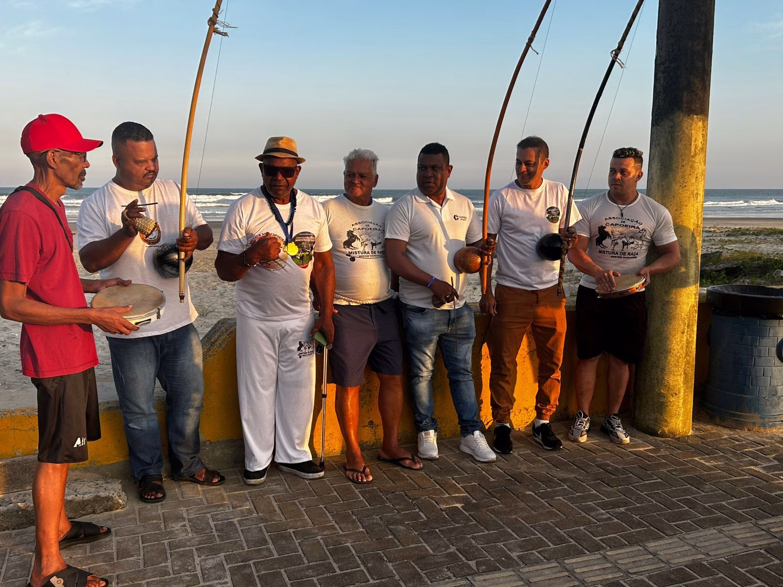 Adamastor receberá gravação de documentário sobre capoeira no sábado