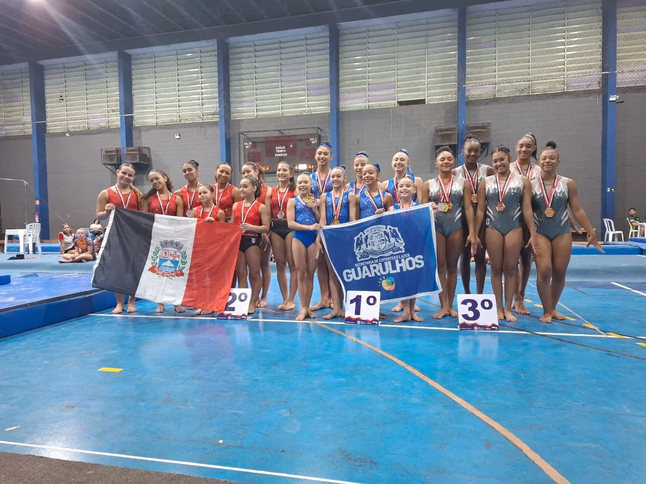 Estreia de Ouro: Guarulhos Fatura 14 Medalhas e Título na Ginástica nos Jogos Abertos