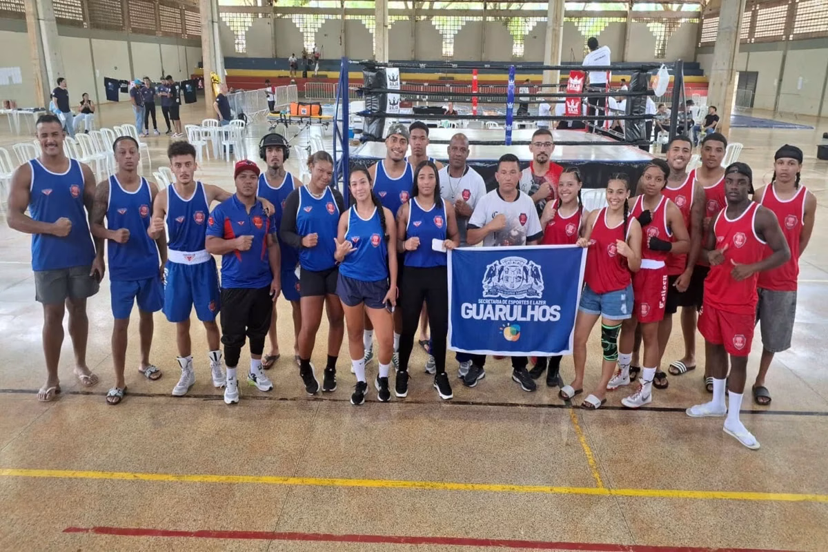 Nocaute na Estreia: Boxe de Guarulhos Vence Todas as 7 Lutas nos Jogos Abertos