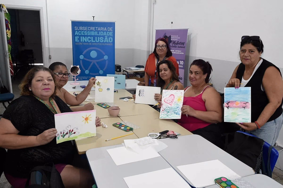 Prefeitura recebe inscrições de mulheres com fibromialgia para vivências arteterapêuticas